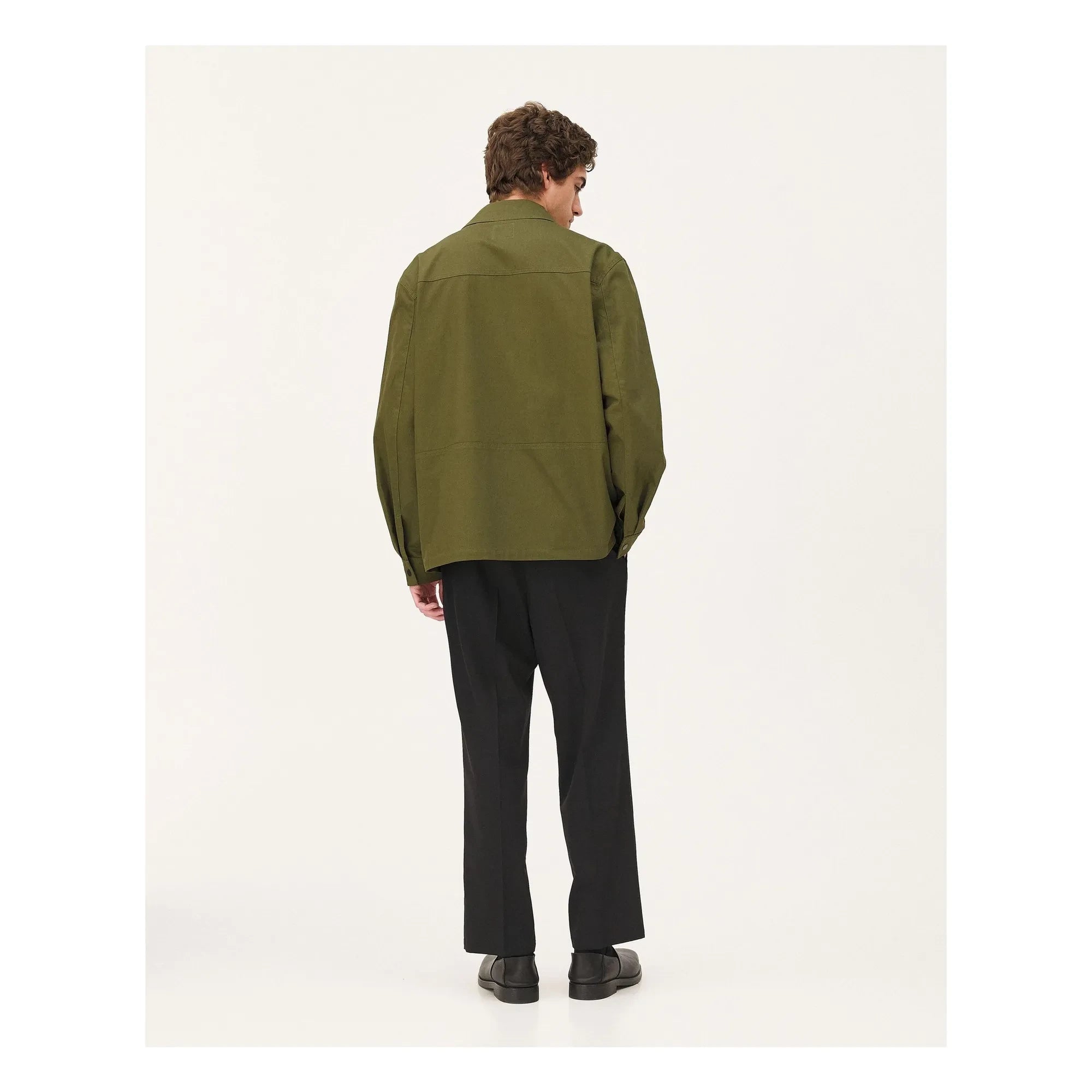 Noyoco - Vancouver Jacke aus Bio-Baumwolle | Waldgrün