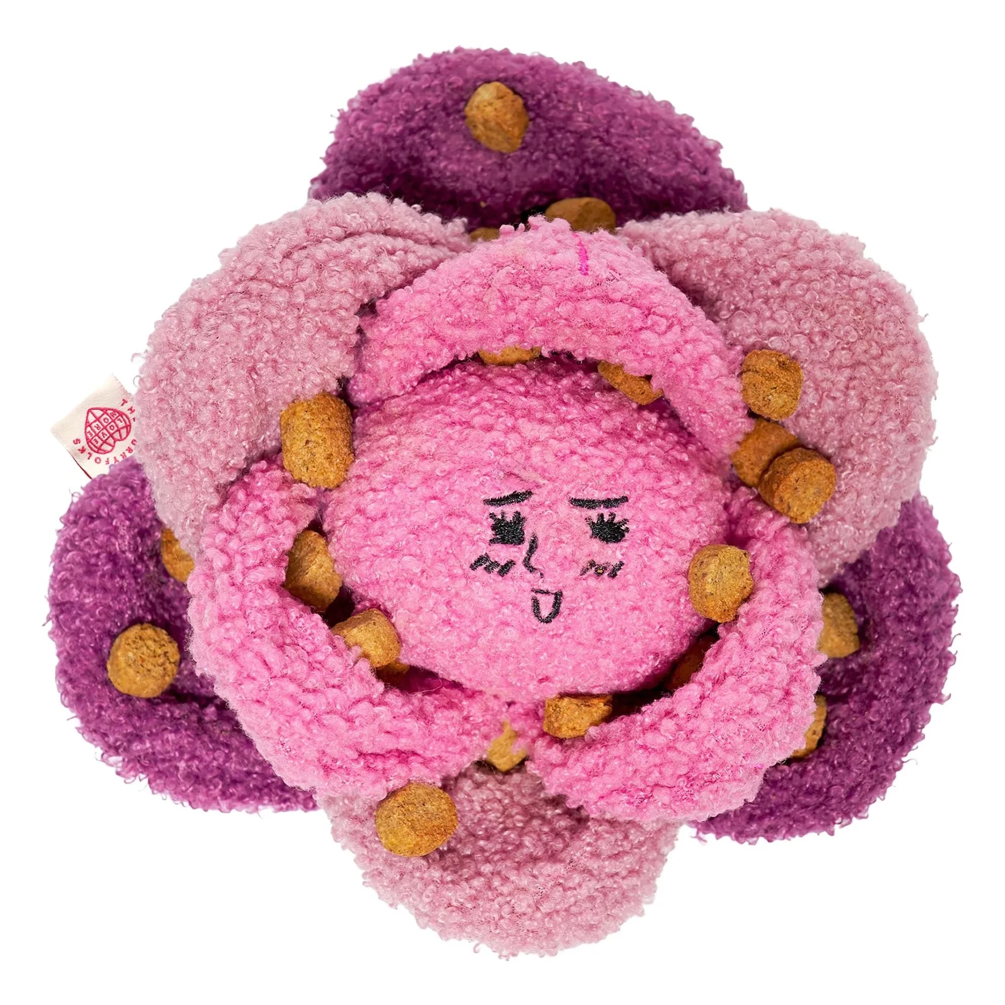 The Furry Folks - Rotkohl-Schnüffelspielzeug | Rosa