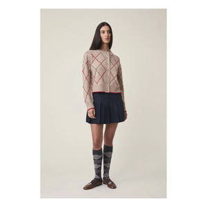 Moismont - Auguste Hırka No. 233, Merinos Yünü | Pembe