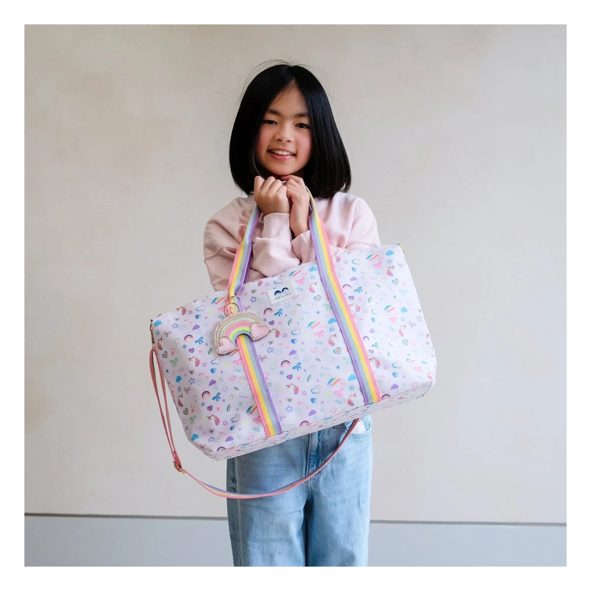 Mimi & Lula - Einhorn Weekender Tasche | Hellrosa