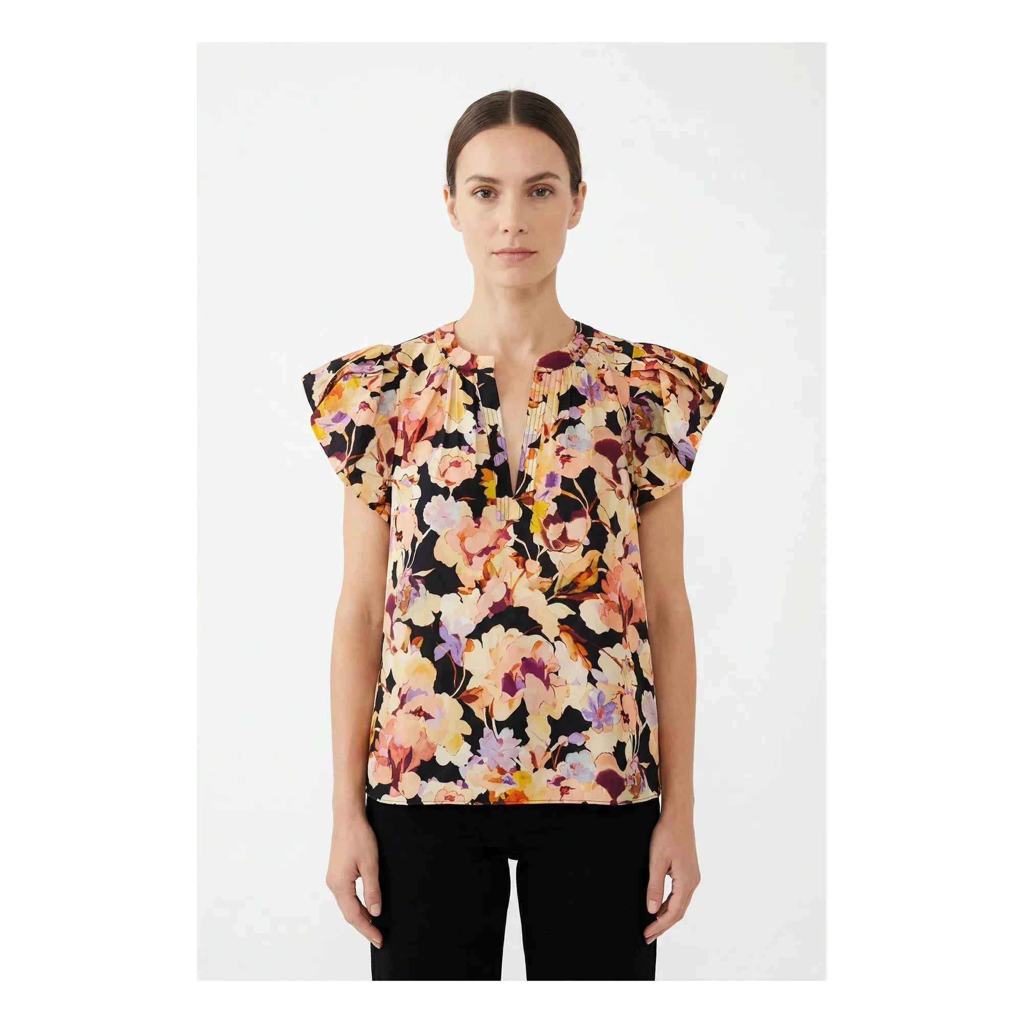 Ulla Johnson – Abril Baumwollbluse | Rosa