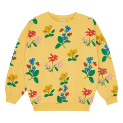 The Campamento - Blumen Sweatshirt | Gelb