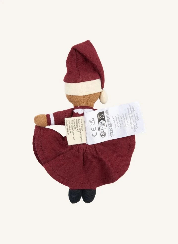 Fabelab - Taschenformat Mrs. Claus Puppe | Rot