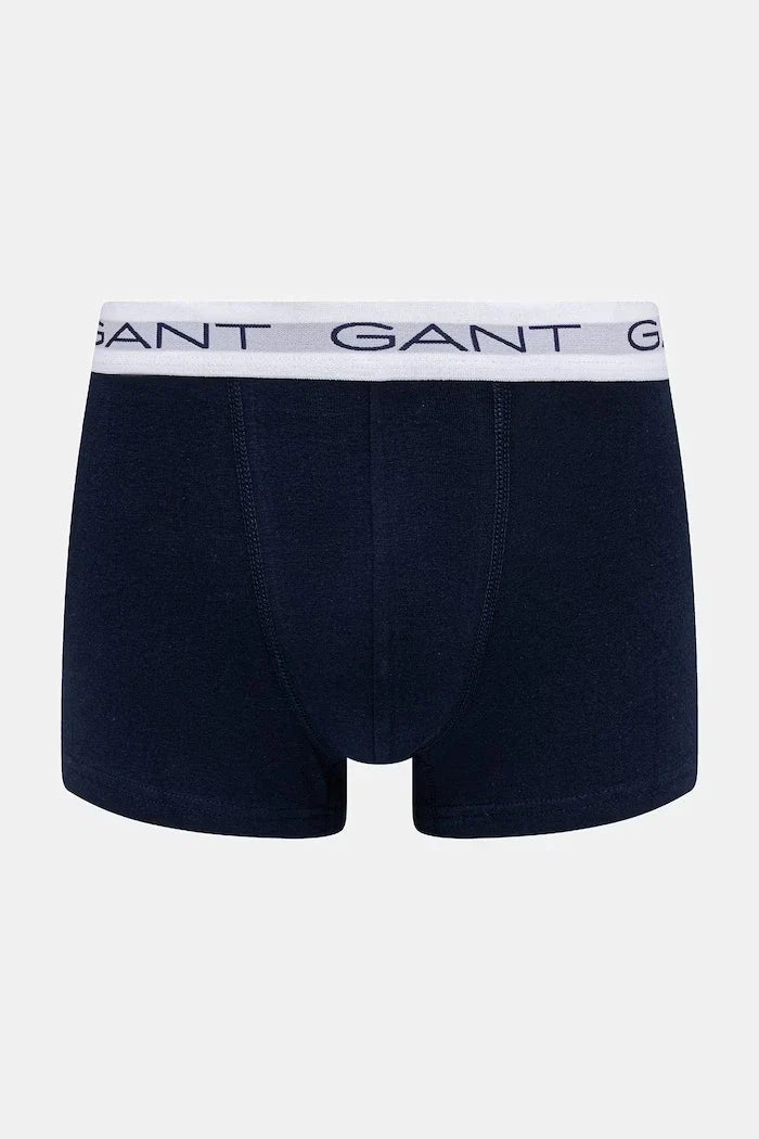 Gant pamuk ve elastanlı dar kesim erkek boxer 3'lü