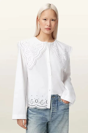 AllSaints Kadın Pamuklu Gömlek MARIE