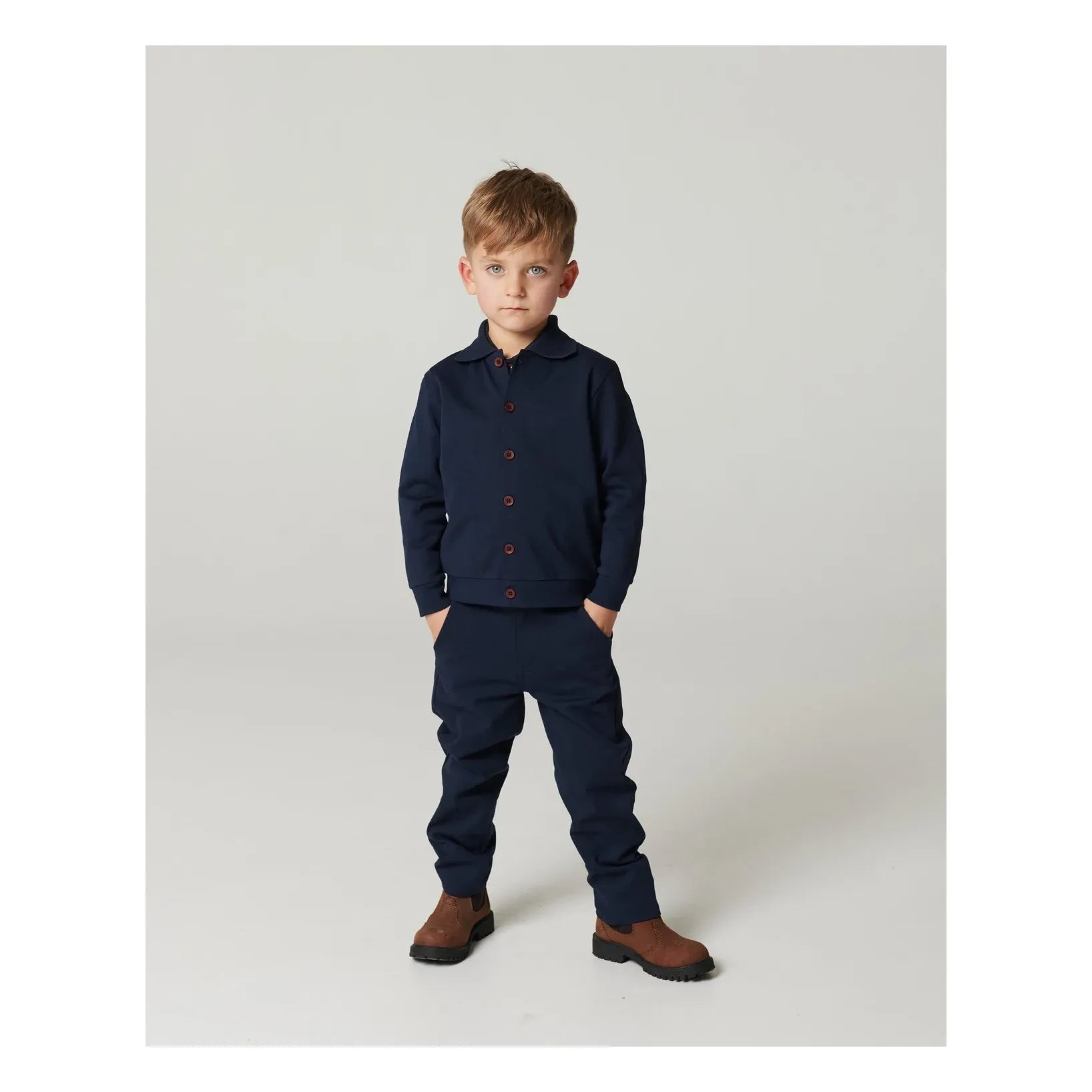 Copenhagen Colors - Stretch Chino-Hose aus Bio-Baumwolle | Dunkelblau
