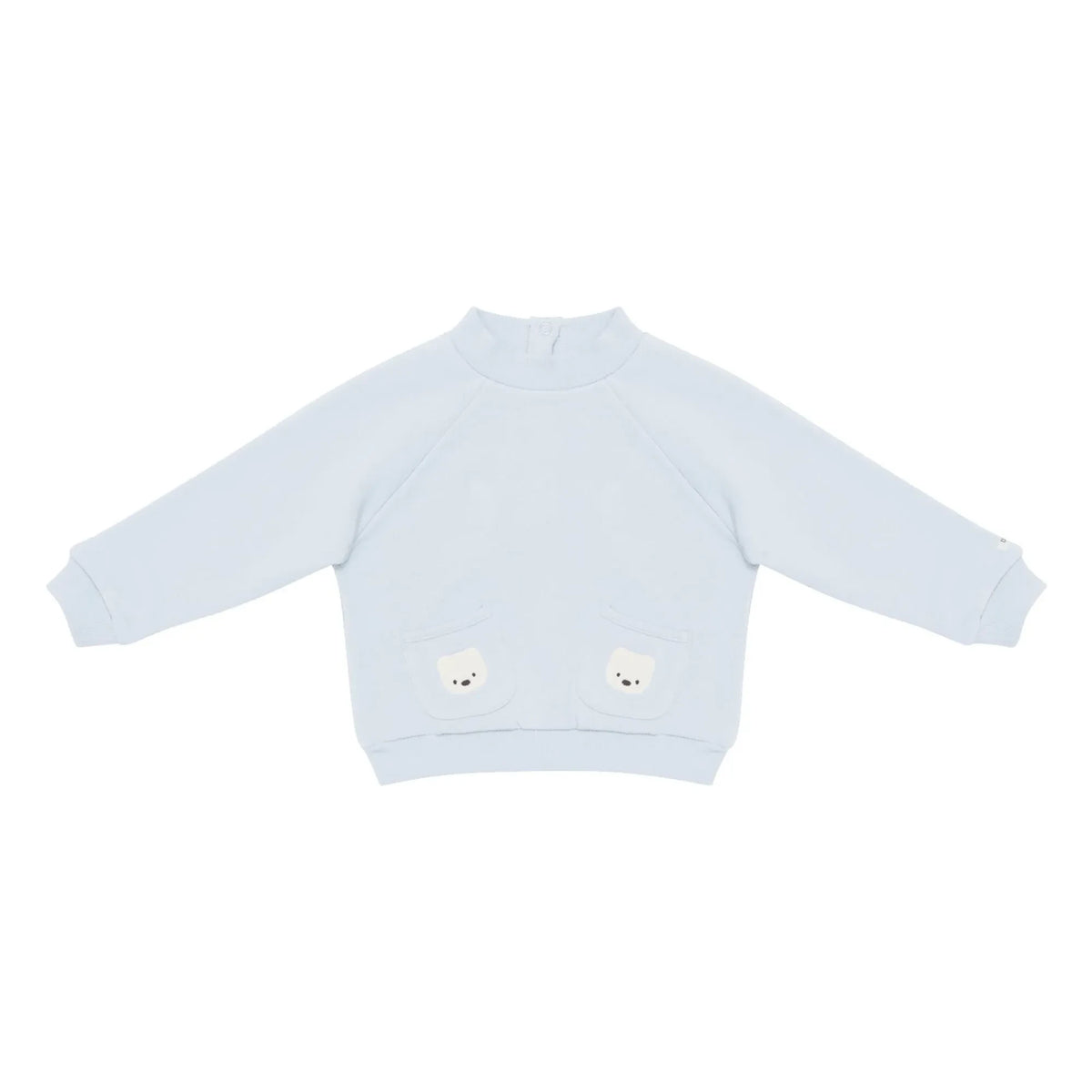 Donsje - Sweat Foppe Polar Bear Organik Pamuk | Buz Mavisi