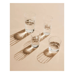Heu - Abgeschrägte Gläser - 4er Set
