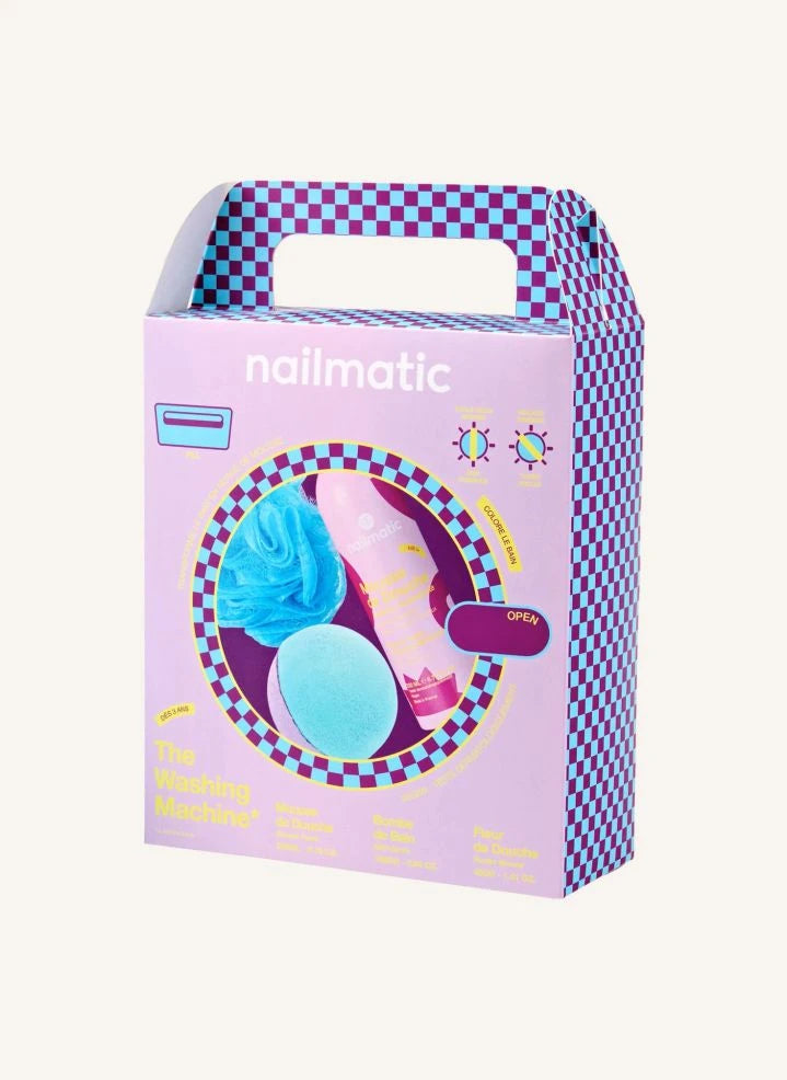 Nailmatic Kids - Waschmaschinen-Geschenkset | Lila
