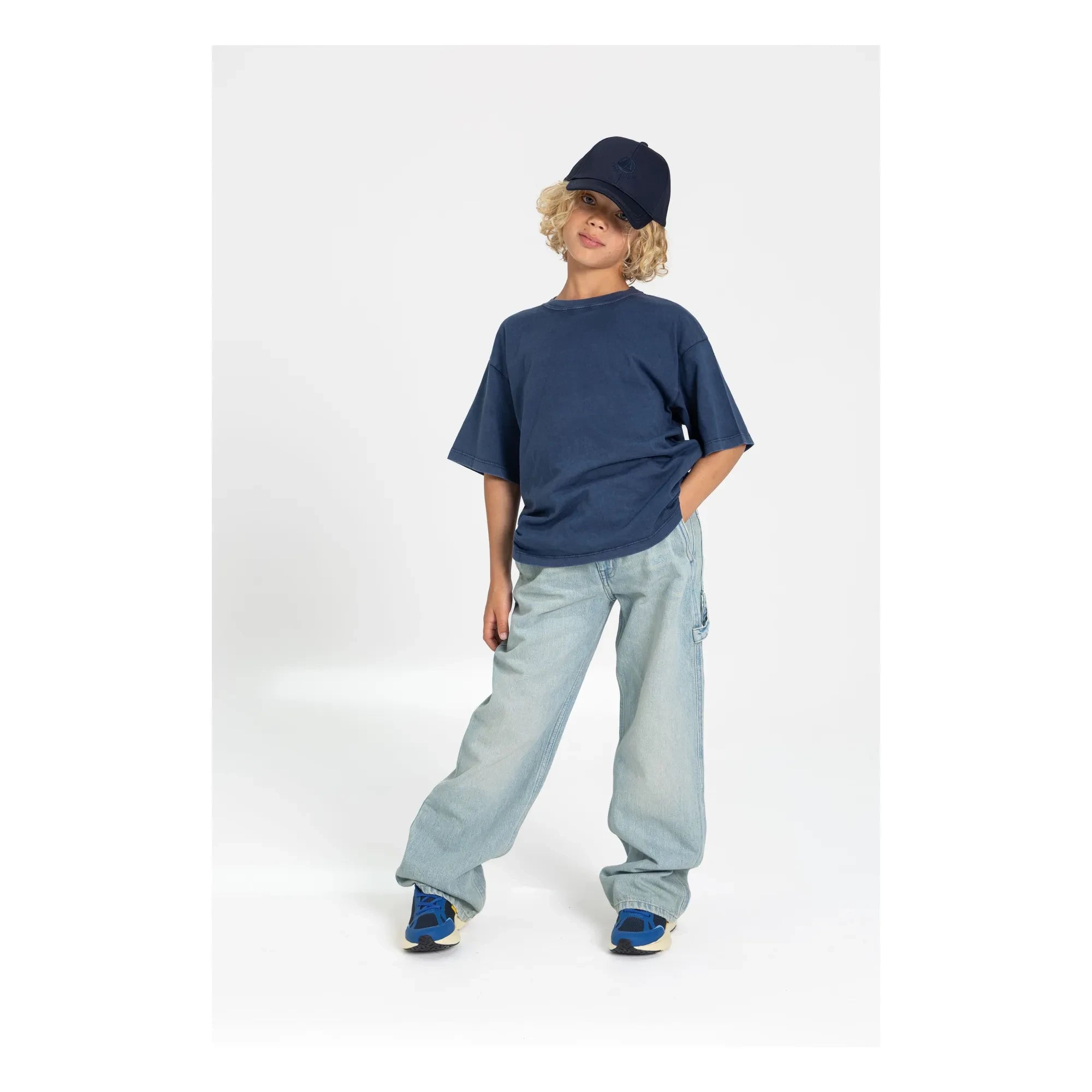 Smallable Kid - Nils Bio-Baumwoll-T-Shirt | Marineblau