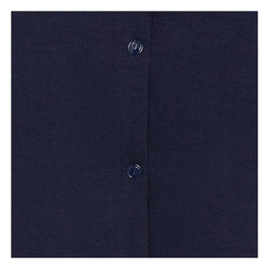 Petit Bateau - Bio-Baumwoll Cardigan mit Gürtel | Marineblau