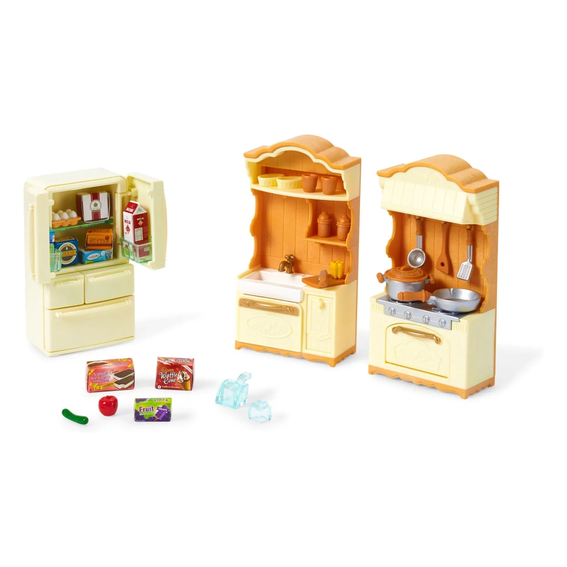 Sylvanian Families - Set mit Küchenschränken