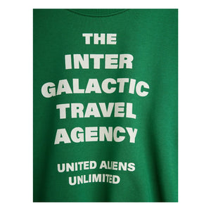 Mini Rodini - Sweat Travel Agency Bio-Baumwolle | Grün