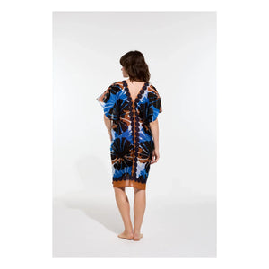 Mapoésie - Elia Pavot Baumwollkleid | Blau