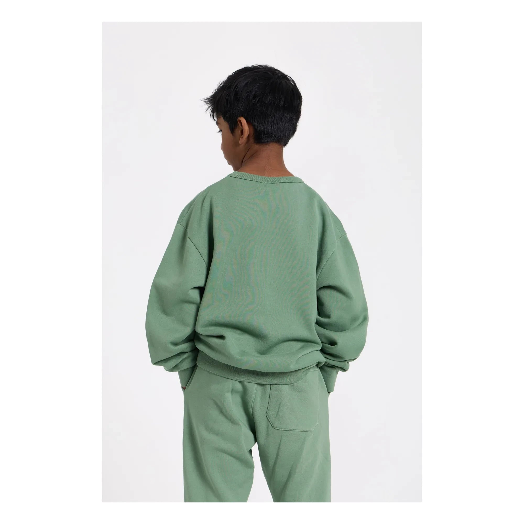 Smallable Kid - Arlo Bio-Baumwoll-Sweatshirt | Khaki