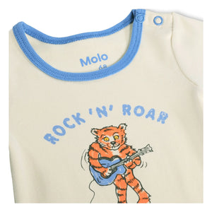 Molo - Fossie Body Rock'N'Roar Bio-Baumwolle | Ecru