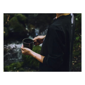 Kinto - Foris Emaille-Tasse | Waldgrün