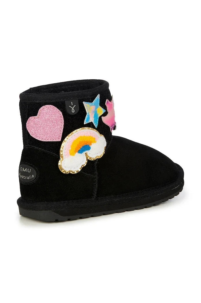 Emu Australia Wallaby Mini Play Kinder-Wildleder-Schneestiefel