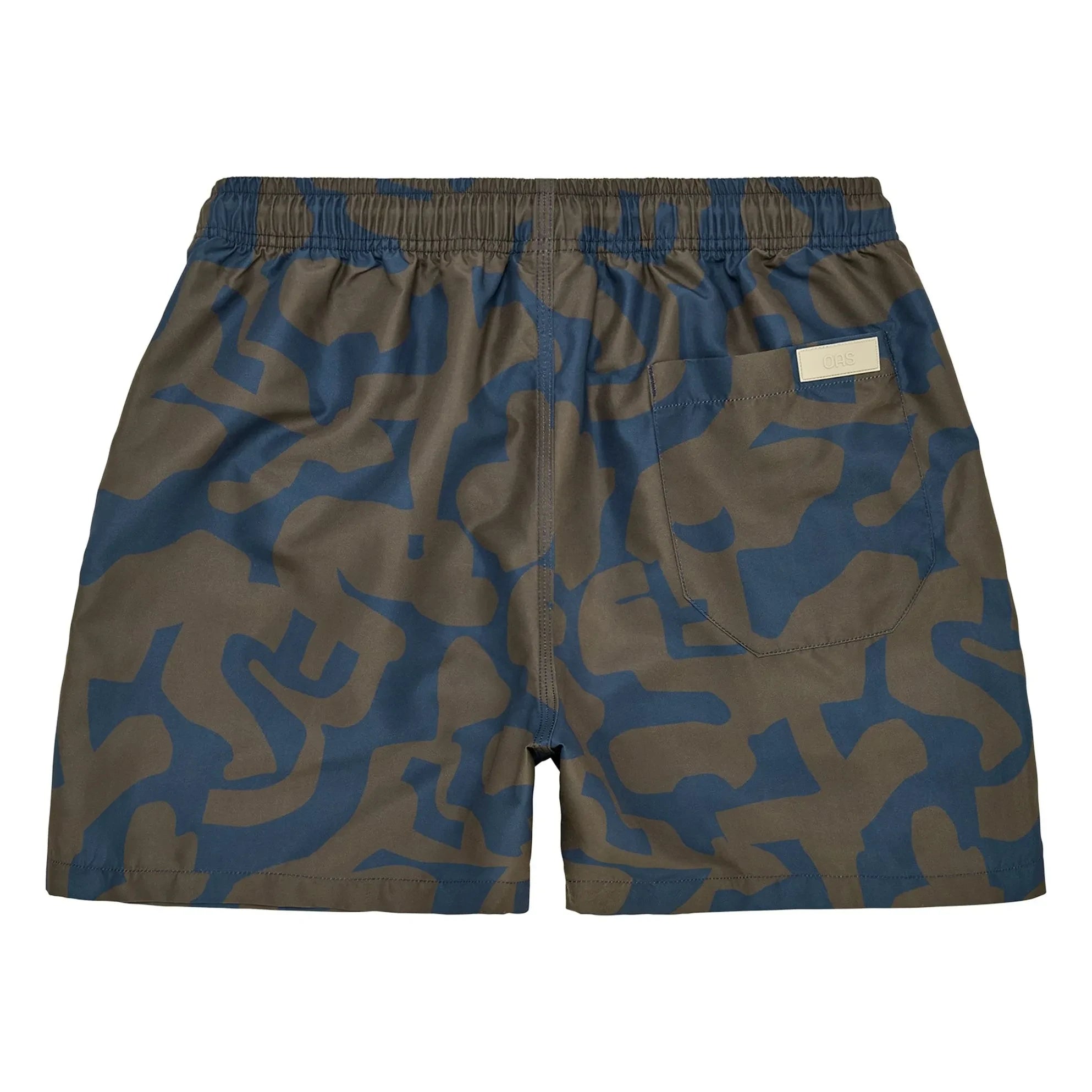 OAS - Morel Puzzlotec Badeshorts | Braun