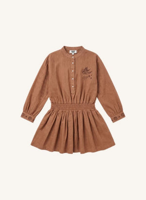 Hundred Pieces - Enoha Stern Kleid | Braun