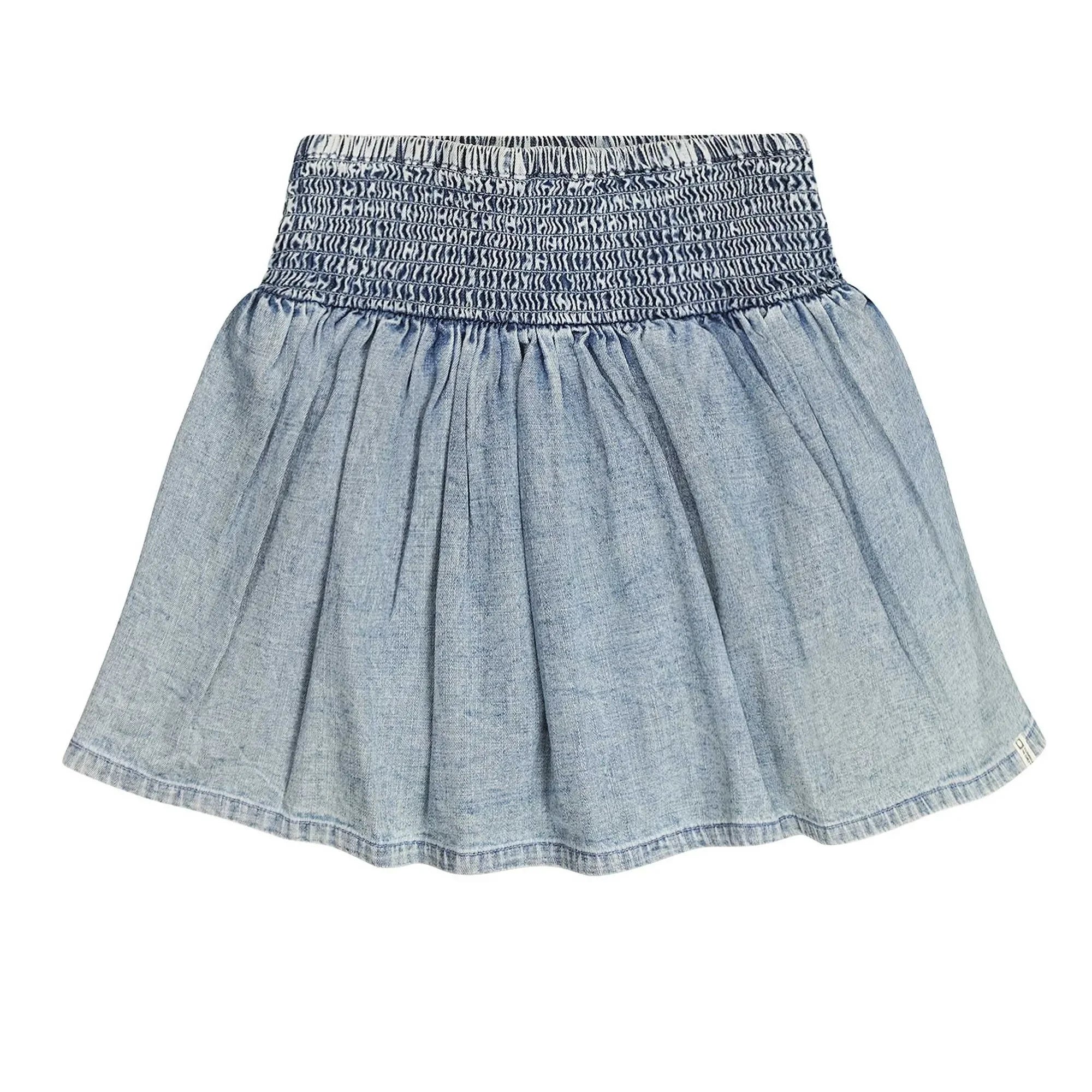 Tumble N'Dry - Gewaschener blauer Denim-Rock Anguria