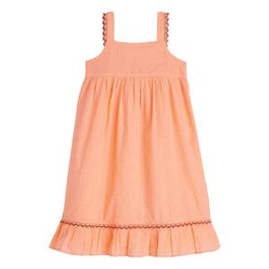 Scotch & Soda - Trägerkleid mit Rüschen | Koralle