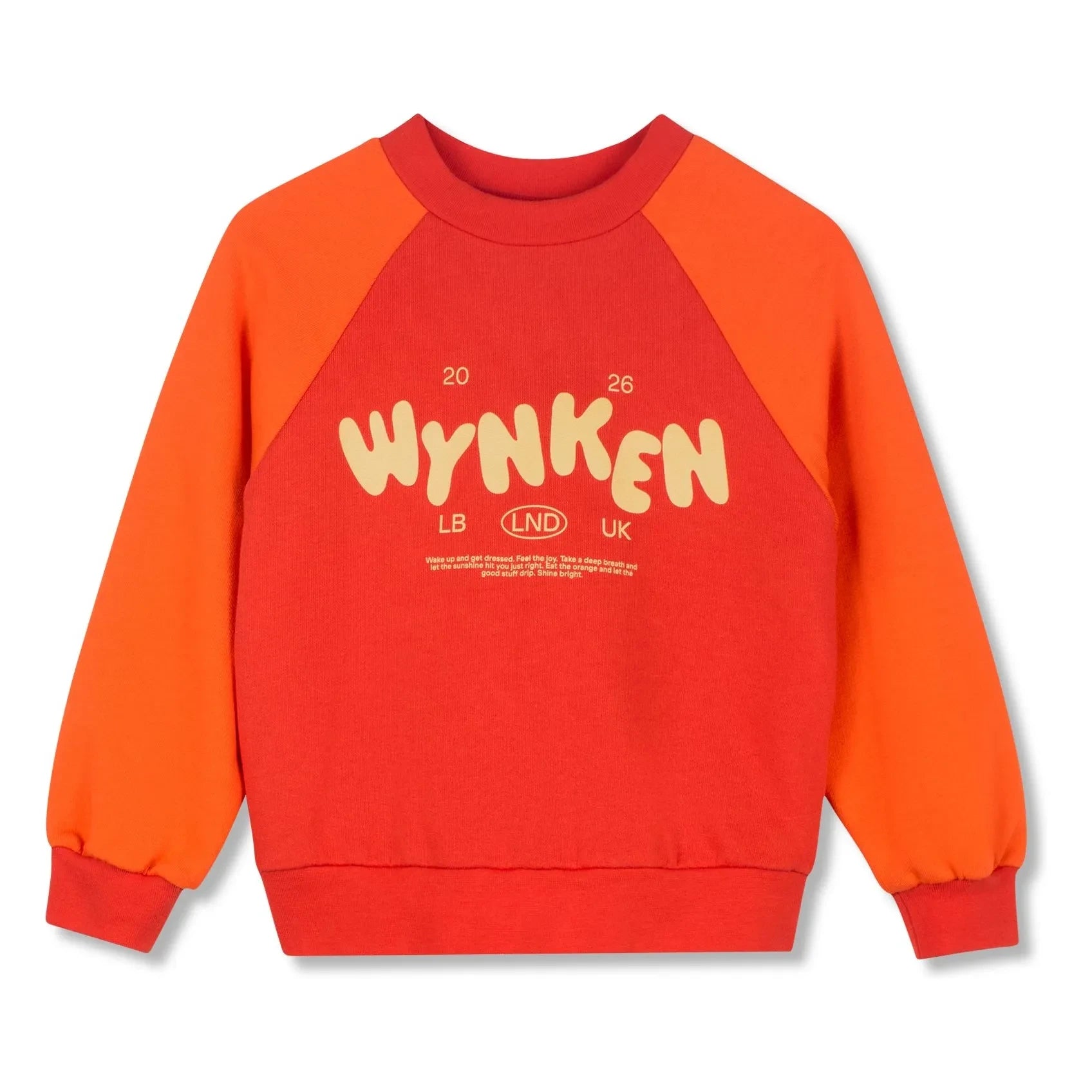 Wynken - Wynken Sweatshirt aus Bio-Baumwolle | Orange