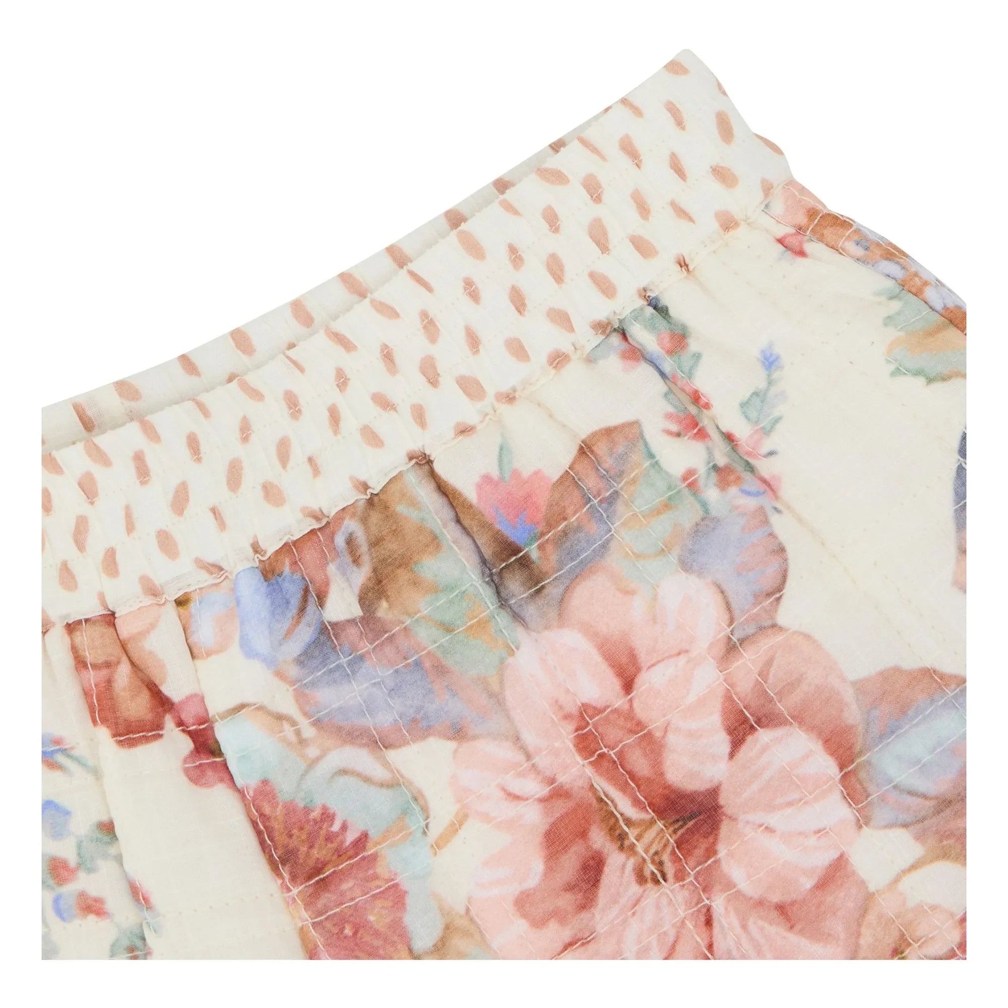 Zimmermann - Awaken Blumen-Shorts | Ecru