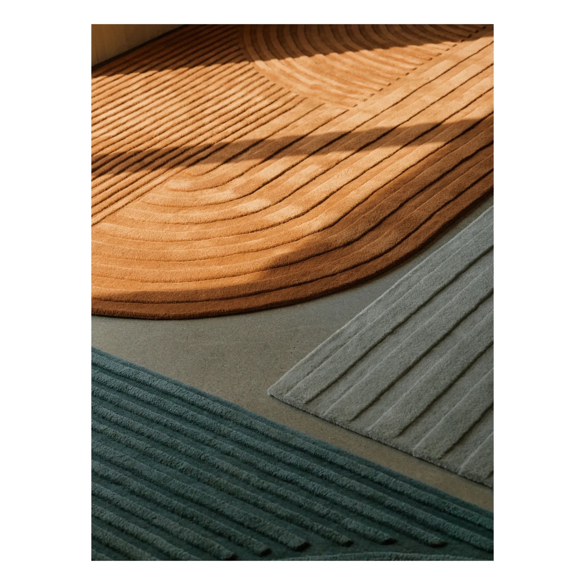 Muuto - Relevo Teppich - Studio Pepe | Rouille-Orange