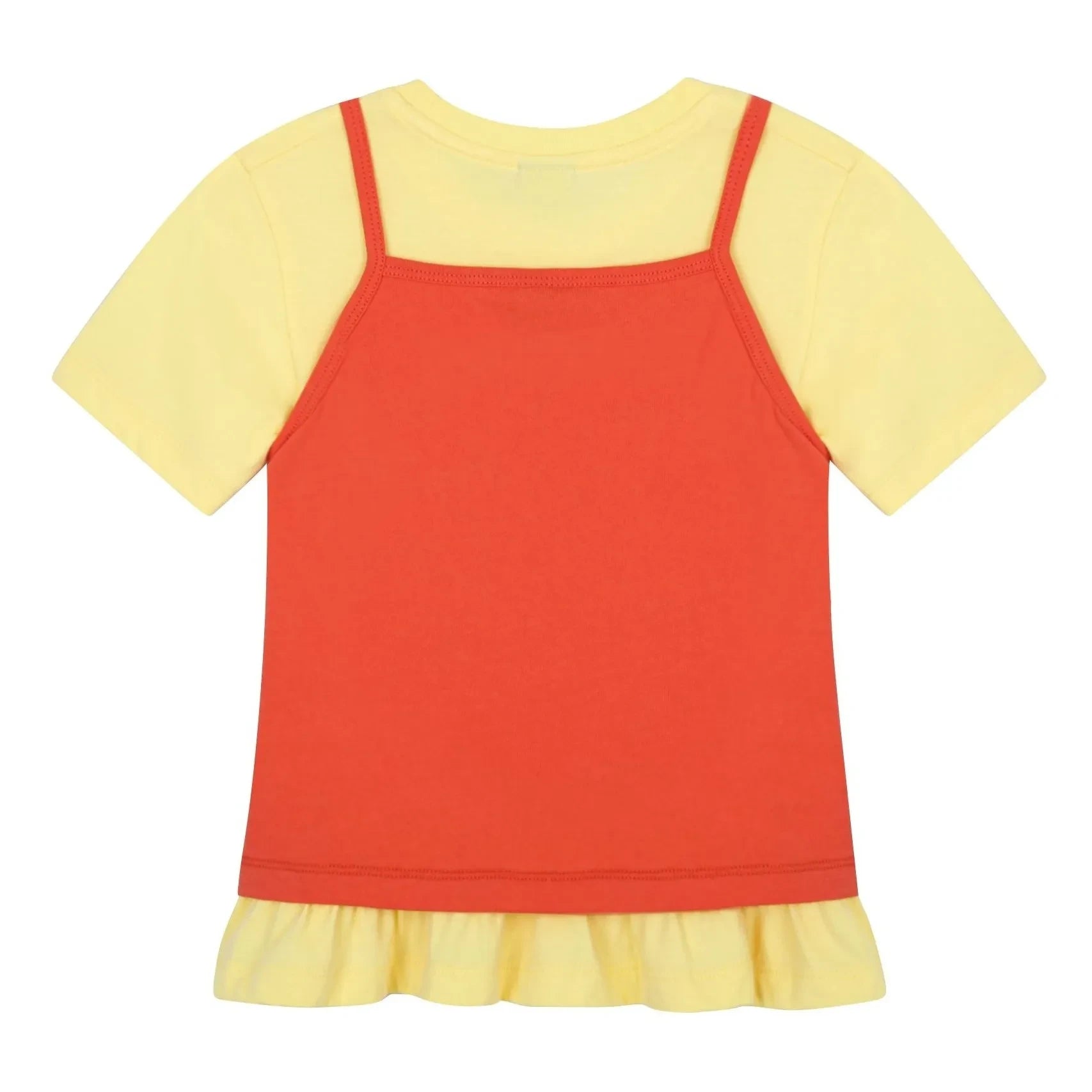 Jelly Mallow - 2 in 1 Abnehmbares Tank Top Banane T-Shirt | Gelb