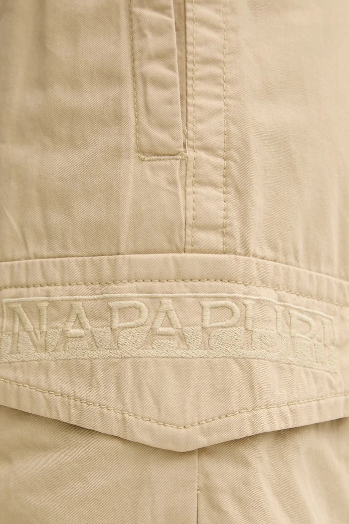 Napapijri Erkek Pamuklu Kargo Şort N-Deline