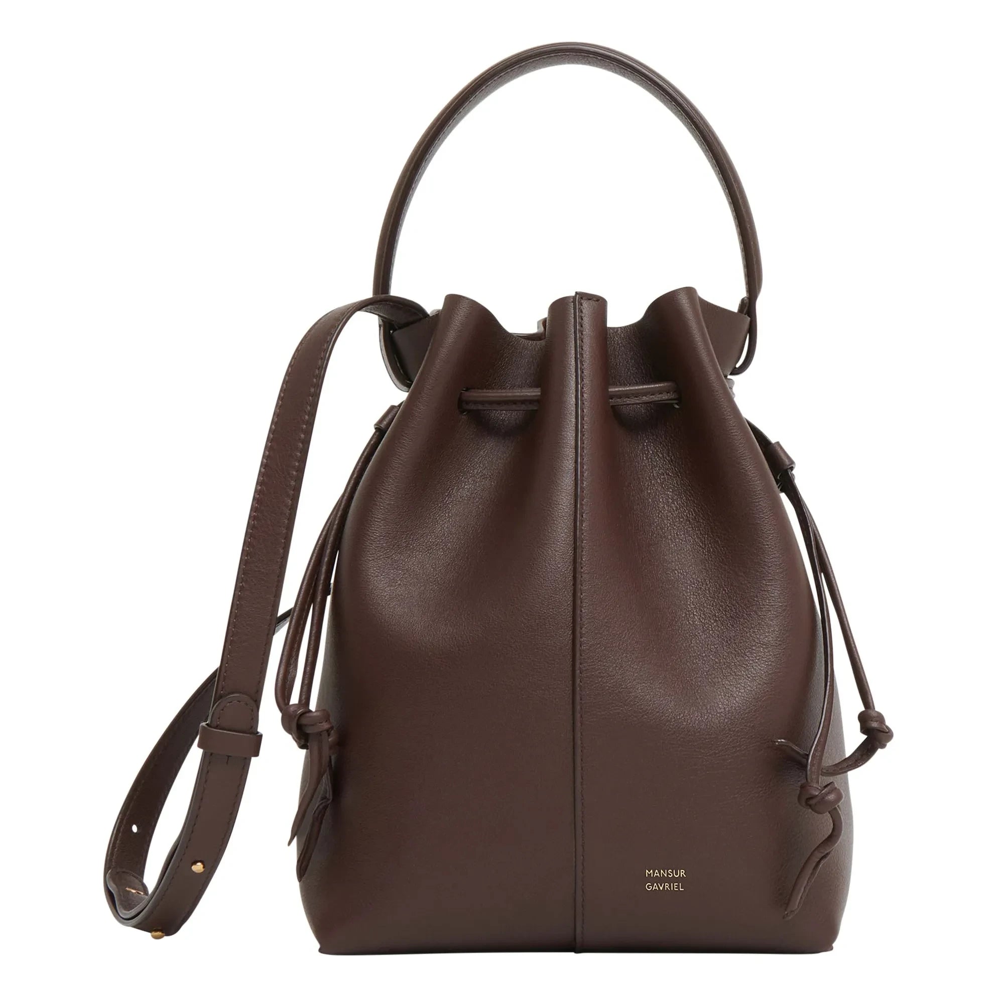 Mansur Gavriel - Dea Bucket Çanta | Çikolata