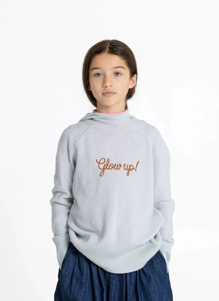 Smallable Kid - Soline Glow Up Wolle Pullover | Hellblau