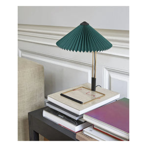 Hay - Matin Tischlampe, Inga Sempé | Chromgrün