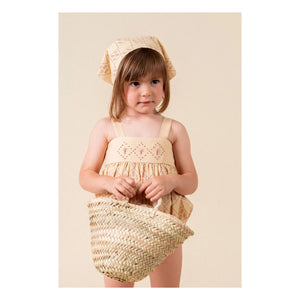 birinit - Castelflorite bestickter Overall | Honig