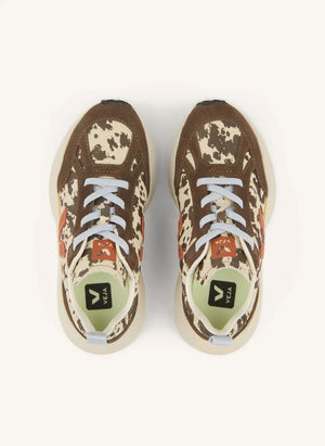 Veja - Kleine Kanarienvogel Rindsleder O.T Sneaker Schnürsenkel | Braun