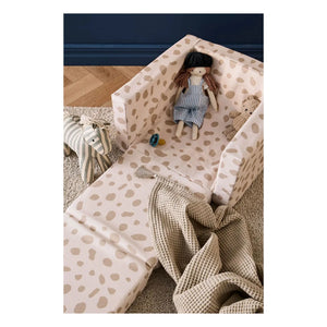 Kid's Concept - Sessel mit Tupfenmuster | Grau