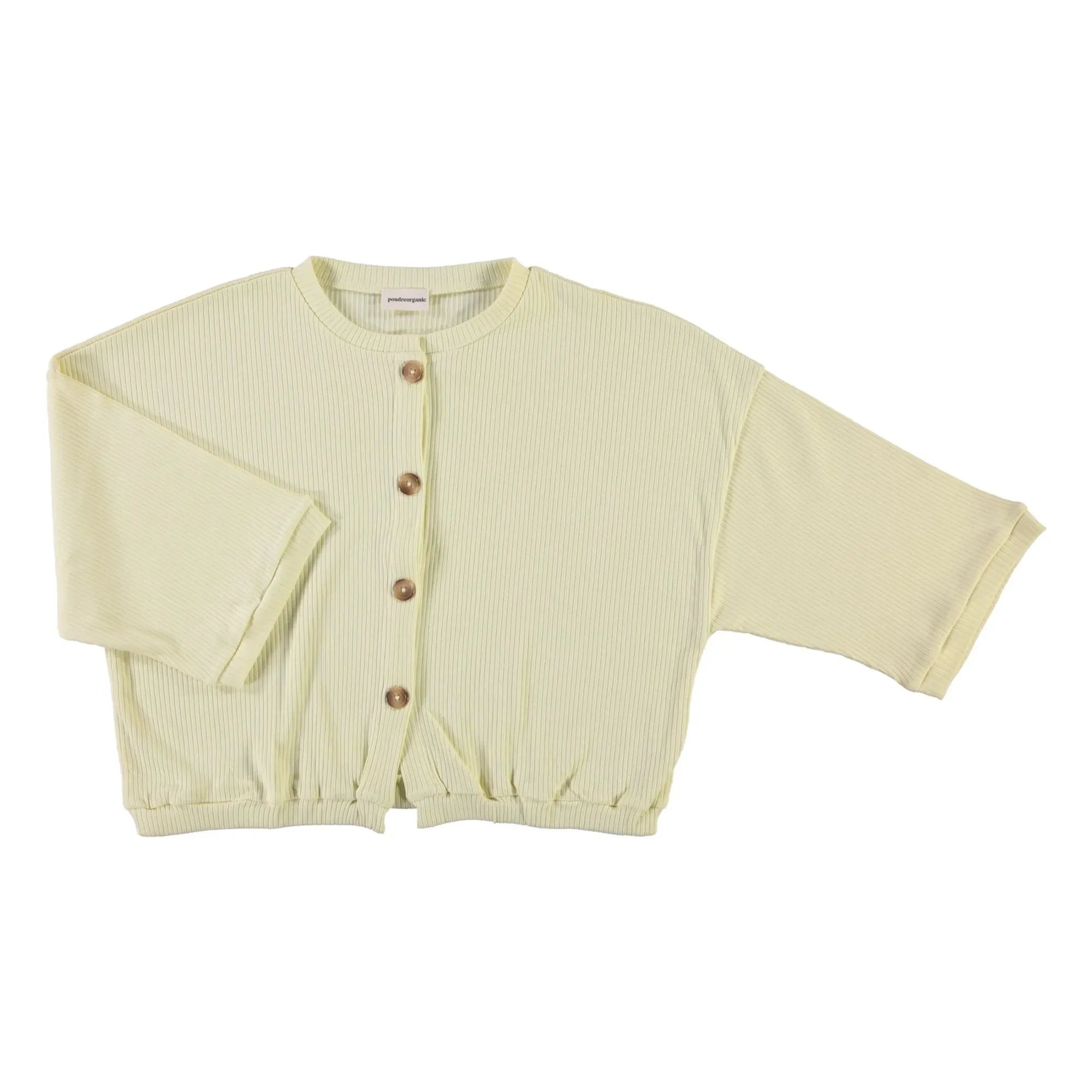 Poudre Organic - Zaatar Strickjacke | Gelb