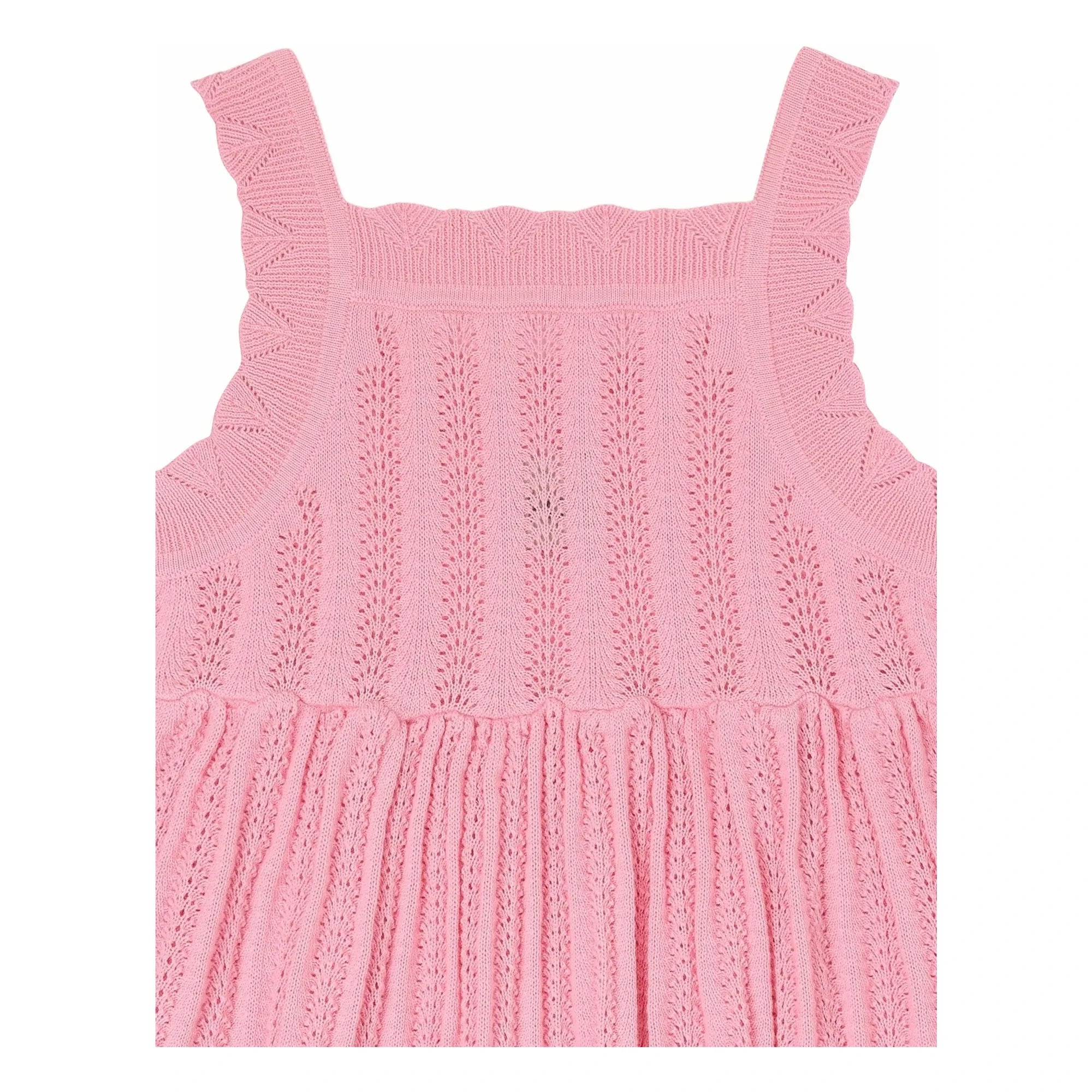 FUB - Sommerkleid aus Bio-Baumwolle, Feinstrick | Zuckerrosa