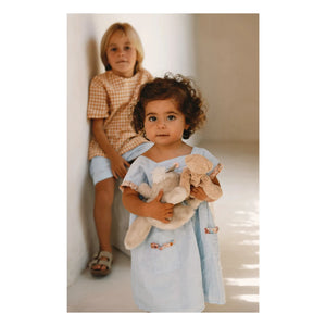Lilinoa - Marie Lin besticktes Kleid | Hellblau