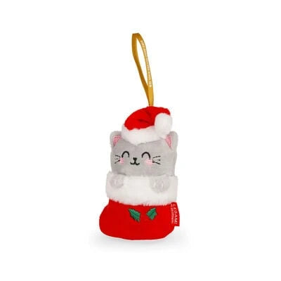 Legami - Kitty Plüschspielzeug Weihnachtsbaumdekoration - Oh-Oh-Ohrnaments