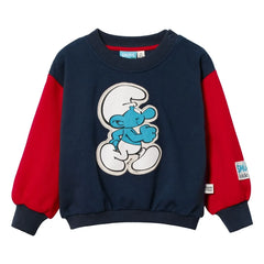 Goldie + Ace - Goldie + Ace x Schtroumpfs Sweatshirt | Lacivert
