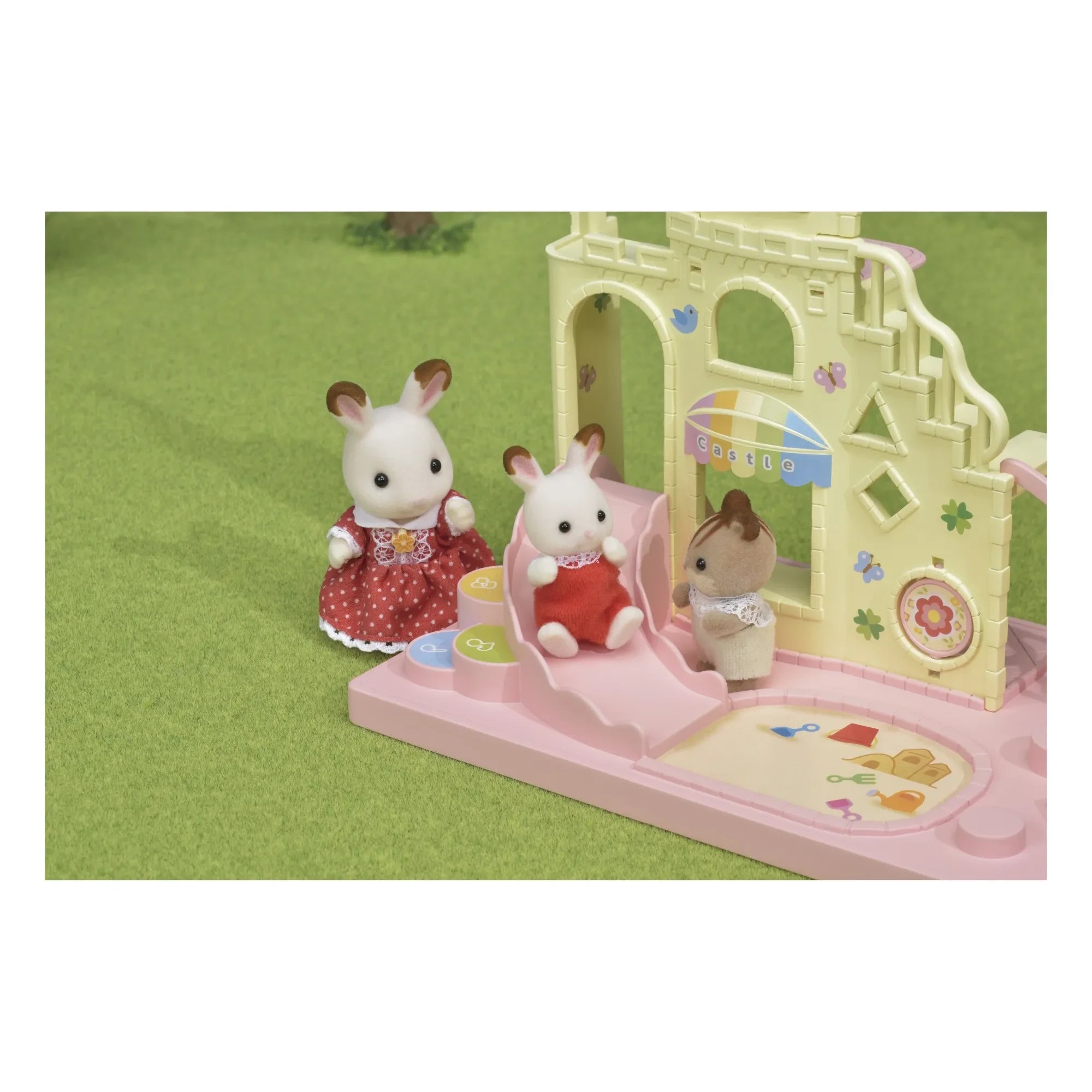 Sylvanian Families - Baby Schloss und Baby Hase Spielzeug