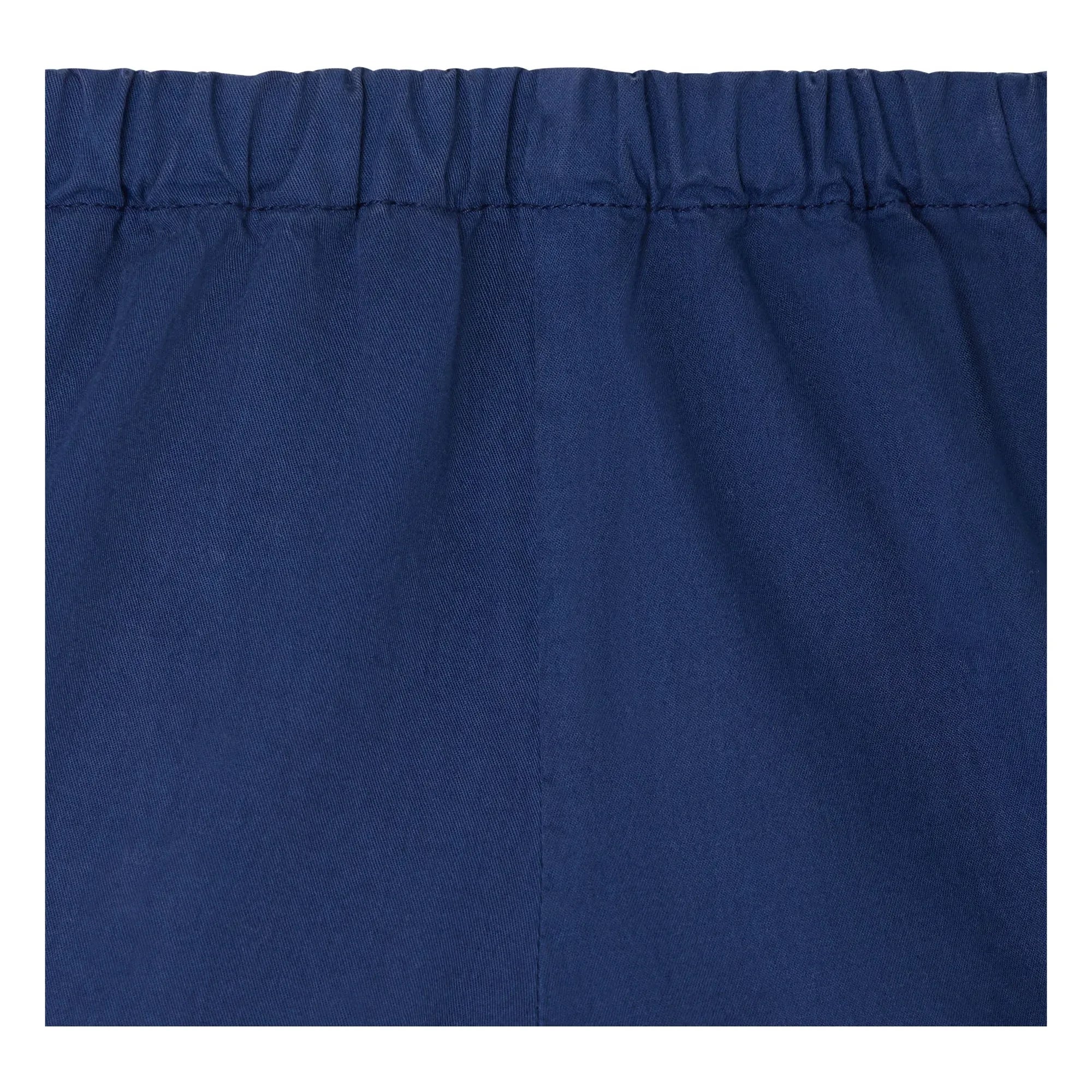 Bonpoint - Ecady Popeline Bio-Baumwollshorts | Marineblau