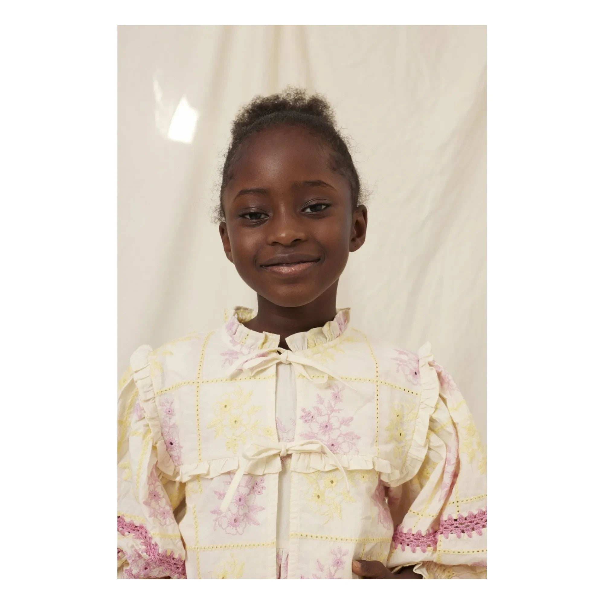 Bebe Organic - Alba Bestickte Bluse | Gelb