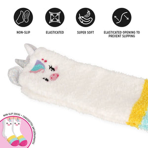 Legami - Rutschfeste Einhornsocken für Erwachsene - Perfekte Passform!