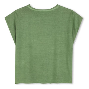 Zadig & Voltaire - T-Shirt mit Logo „Art Is Truth“ | Grün
