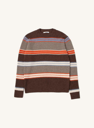 Edmmond Studios - Gestreifter Pullover | Braun
