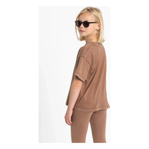 Smallable Kid - Lou Leggings aus Bio-Baumwolle | Braun