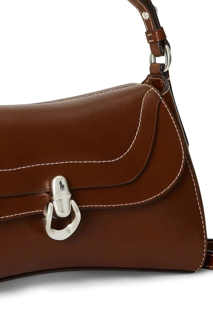 Polo Ralph Lauren kadın deri crossbody çanta